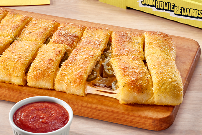 Jalapeno Stuffed Howie Bread